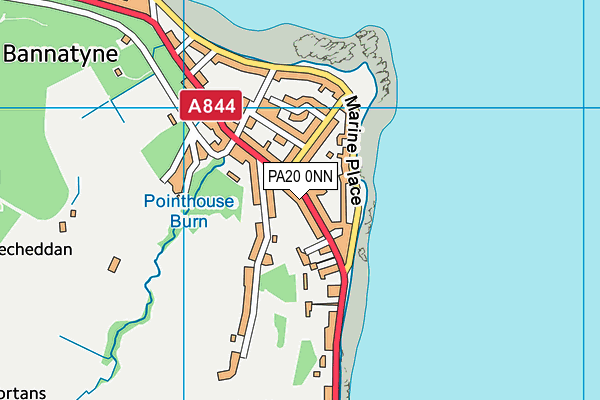 PA20 0NN map - OS VectorMap District (Ordnance Survey) PA20 0NN map - OS VectorMap District (Ordnance Survey)