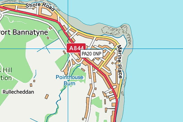 PA20 0NP map - OS VectorMap District (Ordnance Survey) PA20 0NP map - OS VectorMap District (Ordnance Survey)