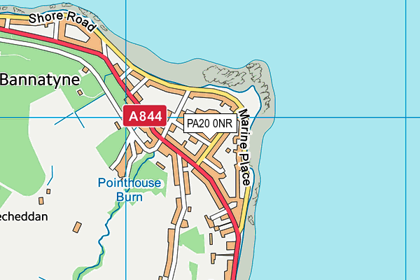 PA20 0NR map - OS VectorMap District (Ordnance Survey) PA20 0NR map - OS VectorMap District (Ordnance Survey)