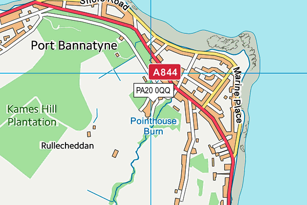 PA20 0QQ map - OS VectorMap District (Ordnance Survey) PA20 0QQ map - OS VectorMap District (Ordnance Survey)
