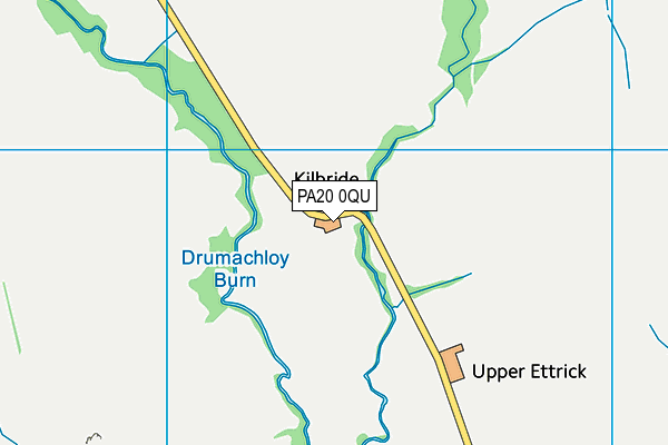PA20 0QU map - OS VectorMap District (Ordnance Survey) PA20 0QU map - OS VectorMap District (Ordnance Survey)