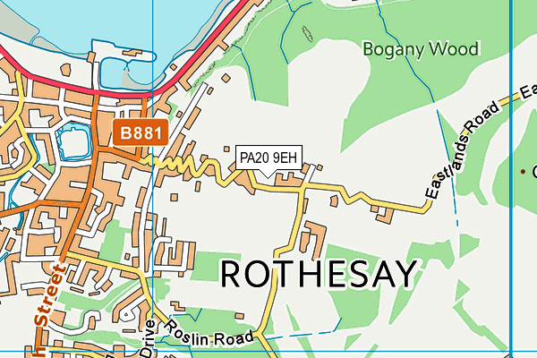PA20 9EH map - OS VectorMap District (Ordnance Survey) PA20 9EH map - OS VectorMap District (Ordnance Survey)