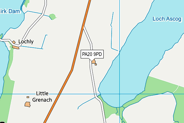 PA20 9PD map - OS VectorMap District (Ordnance Survey) PA20 9PD map - OS VectorMap District (Ordnance Survey)