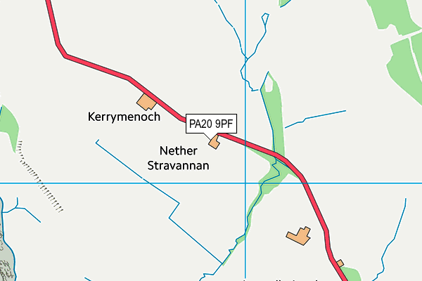 PA20 9PF map - OS VectorMap District (Ordnance Survey) PA20 9PF map - OS VectorMap District (Ordnance Survey)