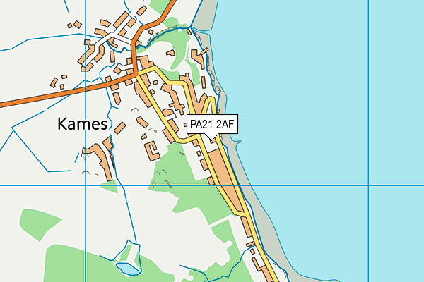 PA21 2AF map - OS VectorMap District (Ordnance Survey) PA21 2AF map - OS VectorMap District (Ordnance Survey)