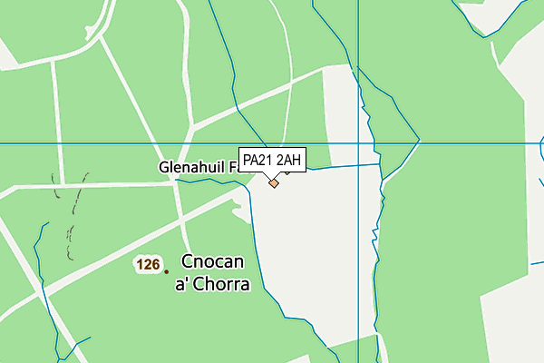 PA21 2AH map - OS VectorMap District (Ordnance Survey) PA21 2AH map - OS VectorMap District (Ordnance Survey)