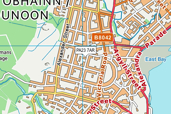 PA23 7AR map - OS VectorMap District (Ordnance Survey) PA23 7AR map - OS VectorMap District (Ordnance Survey)