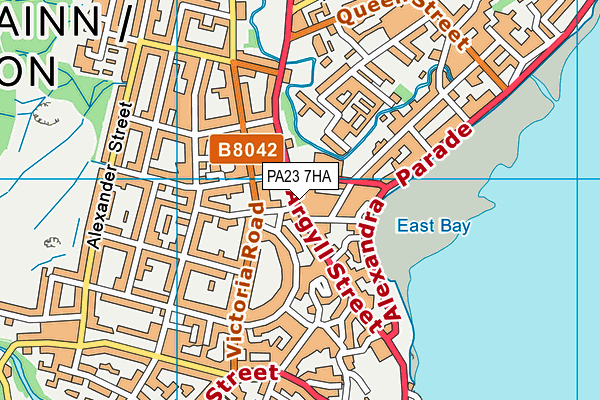 PA23 7HA map - OS VectorMap District (Ordnance Survey) PA23 7HA map - OS VectorMap District (Ordnance Survey)