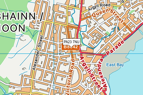 PA23 7NU map - OS VectorMap District (Ordnance Survey) PA23 7NU map - OS VectorMap District (Ordnance Survey)