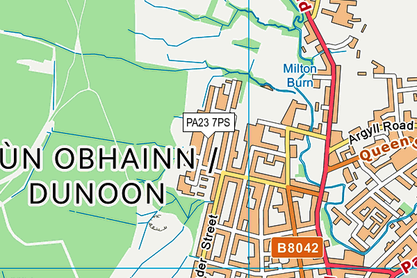 PA23 7PS map - OS VectorMap District (Ordnance Survey) PA23 7PS map - OS VectorMap District (Ordnance Survey)