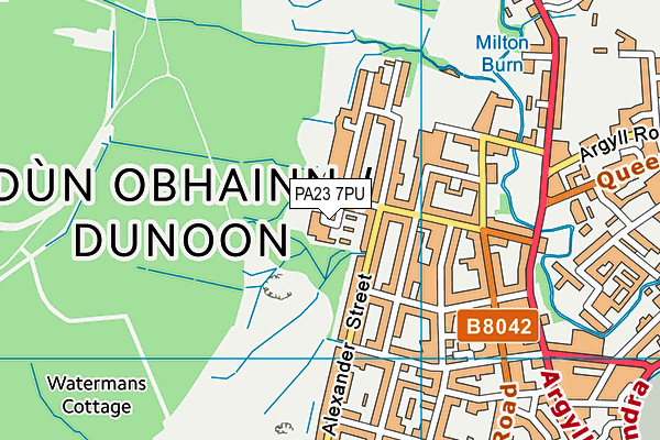 PA23 7PU map - OS VectorMap District (Ordnance Survey) PA23 7PU map - OS VectorMap District (Ordnance Survey)