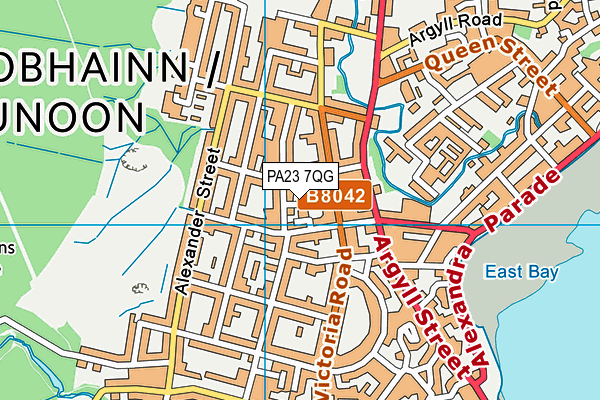 PA23 7QG map - OS VectorMap District (Ordnance Survey) PA23 7QG map - OS VectorMap District (Ordnance Survey)
