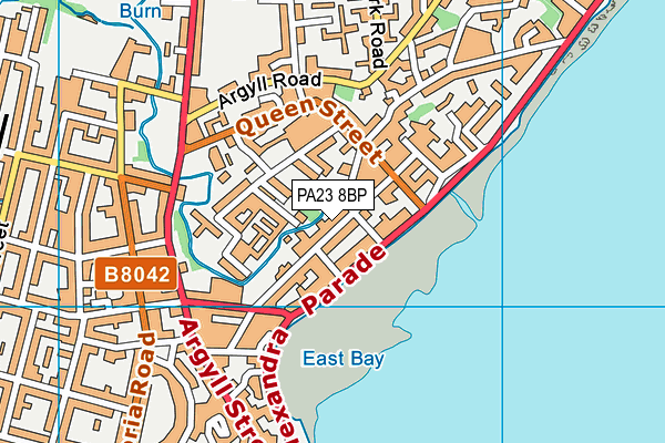 PA23 8BP map - OS VectorMap District (Ordnance Survey) PA23 8BP map - OS VectorMap District (Ordnance Survey)