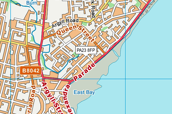 PA23 8FP map - OS VectorMap District (Ordnance Survey) PA23 8FP map - OS VectorMap District (Ordnance Survey)
