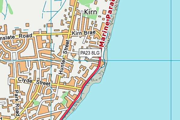 PA23 8LG map - OS VectorMap District (Ordnance Survey) PA23 8LG map - OS VectorMap District (Ordnance Survey)