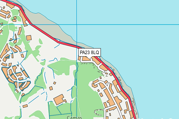 PA23 8LQ map - OS VectorMap District (Ordnance Survey) PA23 8LQ map - OS VectorMap District (Ordnance Survey)