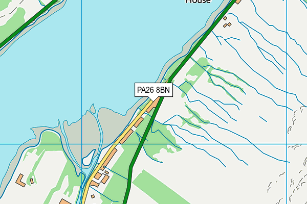 PA26 8BN map - OS VectorMap District (Ordnance Survey) PA26 8BN map - OS VectorMap District (Ordnance Survey)