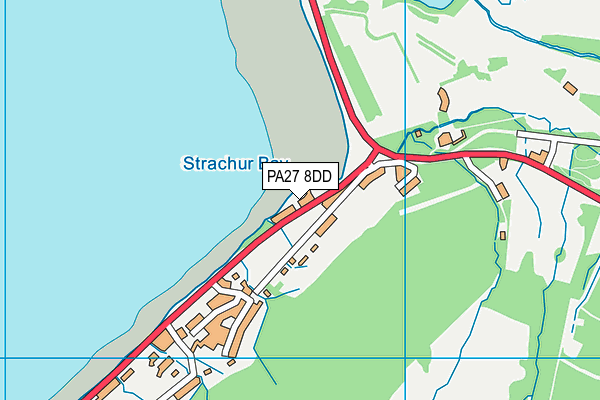 PA27 8DD map - OS VectorMap District (Ordnance Survey) PA27 8DD map - OS VectorMap District (Ordnance Survey)