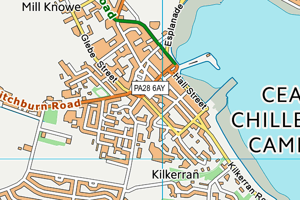 PA28 6AY map - OS VectorMap District (Ordnance Survey) PA28 6AY map - OS VectorMap District (Ordnance Survey)