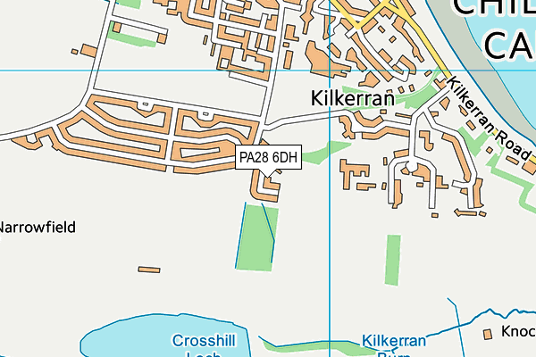PA28 6DH map - OS VectorMap District (Ordnance Survey) PA28 6DH map - OS VectorMap District (Ordnance Survey)