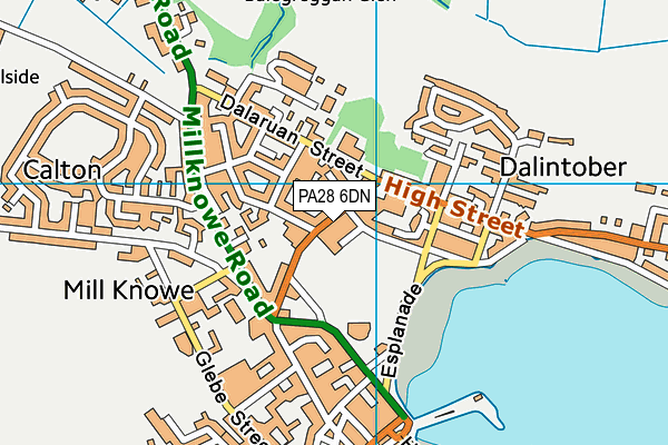 PA28 6DN map - OS VectorMap District (Ordnance Survey) PA28 6DN map - OS VectorMap District (Ordnance Survey)