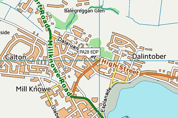PA28 6DP map - OS VectorMap District (Ordnance Survey) PA28 6DP map - OS VectorMap District (Ordnance Survey)