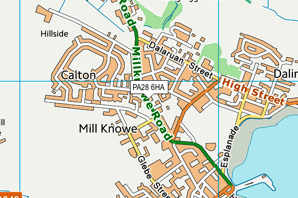 PA28 6HA map - OS VectorMap District (Ordnance Survey) PA28 6HA map - OS VectorMap District (Ordnance Survey)