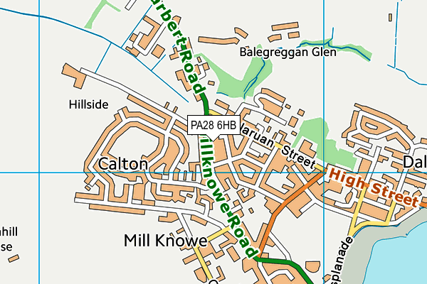 PA28 6HB map - OS VectorMap District (Ordnance Survey) PA28 6HB map - OS VectorMap District (Ordnance Survey)