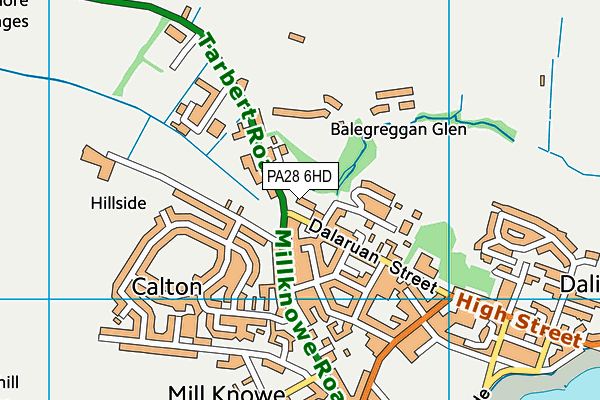 PA28 6HD map - OS VectorMap District (Ordnance Survey) PA28 6HD map - OS VectorMap District (Ordnance Survey)