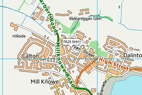 PA28 6HH map - OS VectorMap District (Ordnance Survey) PA28 6HH map - OS VectorMap District (Ordnance Survey)