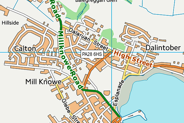 PA28 6HS map - OS VectorMap District (Ordnance Survey) PA28 6HS map - OS VectorMap District (Ordnance Survey)