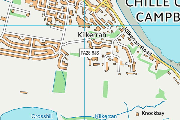 PA28 6JS map - OS VectorMap District (Ordnance Survey) PA28 6JS map - OS VectorMap District (Ordnance Survey)