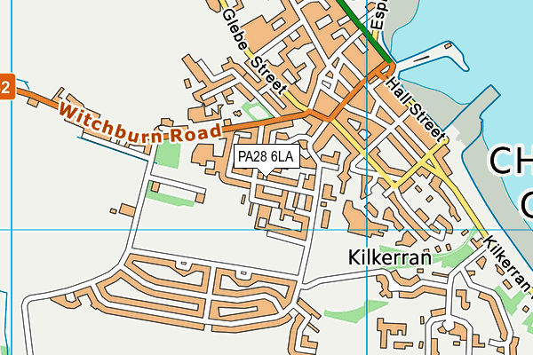PA28 6LA map - OS VectorMap District (Ordnance Survey) PA28 6LA map - OS VectorMap District (Ordnance Survey)
