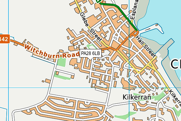 PA28 6LB map - OS VectorMap District (Ordnance Survey) PA28 6LB map - OS VectorMap District (Ordnance Survey)