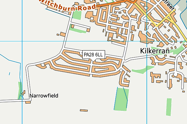 PA28 6LL map - OS VectorMap District (Ordnance Survey) PA28 6LL map - OS VectorMap District (Ordnance Survey)