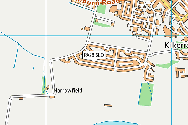 PA28 6LQ map - OS VectorMap District (Ordnance Survey) PA28 6LQ map - OS VectorMap District (Ordnance Survey)