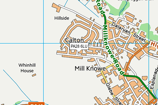 PA28 6LU map - OS VectorMap District (Ordnance Survey) PA28 6LU map - OS VectorMap District (Ordnance Survey)