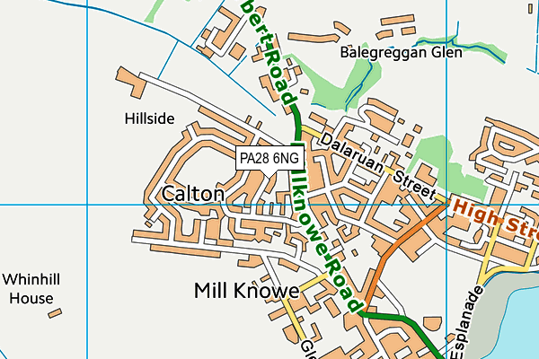 PA28 6NG map - OS VectorMap District (Ordnance Survey)
