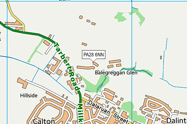 PA28 6NN map - OS VectorMap District (Ordnance Survey) PA28 6NN map - OS VectorMap District (Ordnance Survey)
