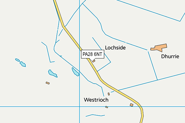 PA28 6NT map - OS VectorMap District (Ordnance Survey) PA28 6NT map - OS VectorMap District (Ordnance Survey)