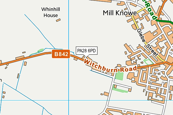PA28 6PD map - OS VectorMap District (Ordnance Survey) PA28 6PD map - OS VectorMap District (Ordnance Survey)