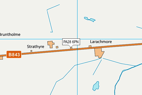 PA28 6PN map - OS VectorMap District (Ordnance Survey) PA28 6PN map - OS VectorMap District (Ordnance Survey)
