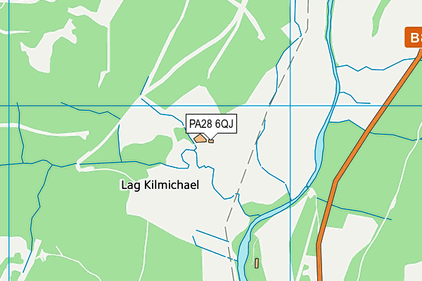 PA28 6QJ map - OS VectorMap District (Ordnance Survey) PA28 6QJ map - OS VectorMap District (Ordnance Survey)