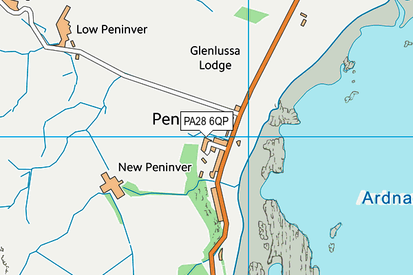 PA28 6QP map - OS VectorMap District (Ordnance Survey) PA28 6QP map - OS VectorMap District (Ordnance Survey)