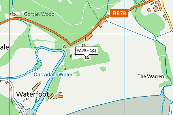 PA28 6QQ map - OS VectorMap District (Ordnance Survey)