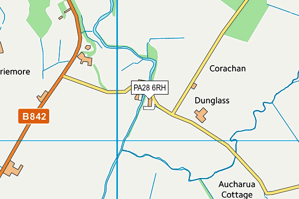 PA28 6RH map - OS VectorMap District (Ordnance Survey)