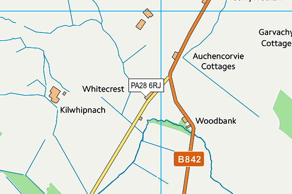 PA28 6RJ map - OS VectorMap District (Ordnance Survey) PA28 6RJ map - OS VectorMap District (Ordnance Survey)