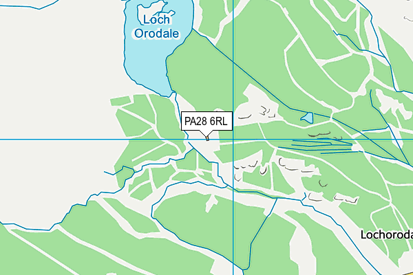 PA28 6RL map - OS VectorMap District (Ordnance Survey) PA28 6RL map - OS VectorMap District (Ordnance Survey)