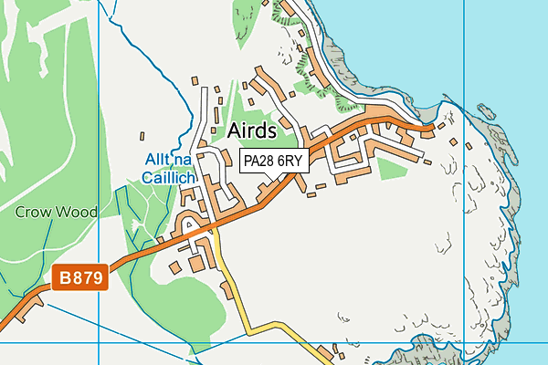 PA28 6RY map - OS VectorMap District (Ordnance Survey) PA28 6RY map - OS VectorMap District (Ordnance Survey)