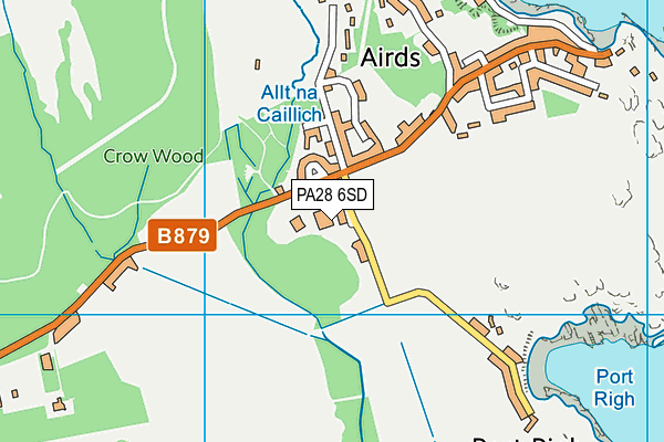 PA28 6SD map - OS VectorMap District (Ordnance Survey) PA28 6SD map - OS VectorMap District (Ordnance Survey)
